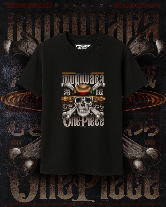 Premium Cotton French Terry Oversized T-Shirt l ONE PIECE DROP 2 l ANIME T-SHIRT