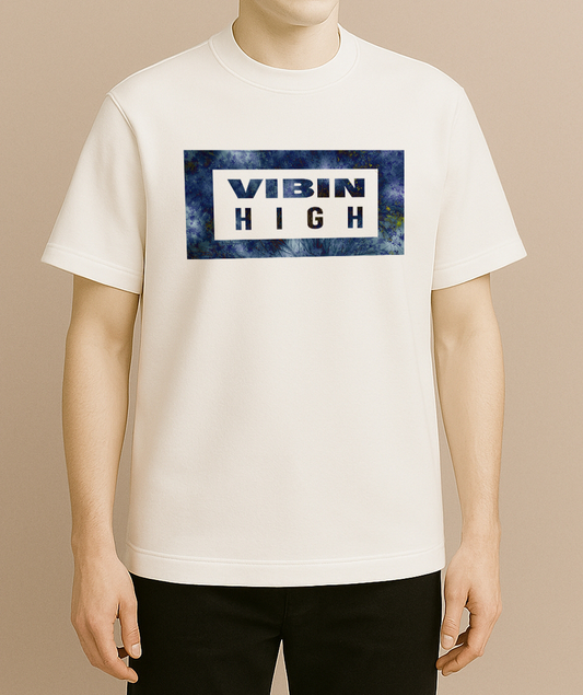 Premium Cotton French Terry Oversized T-shirt l VIBIN HIGH