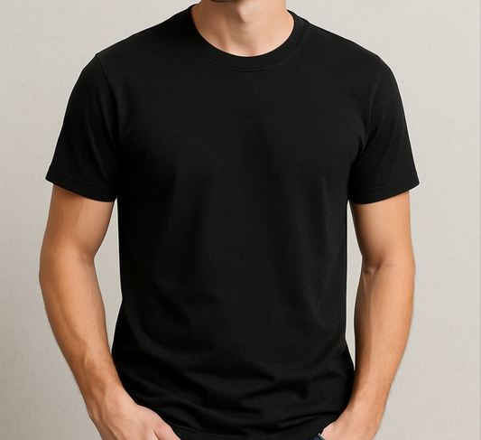 Lightweight Sinker Cotton T-Shirt | Regular Fit | Plain T-Shirt