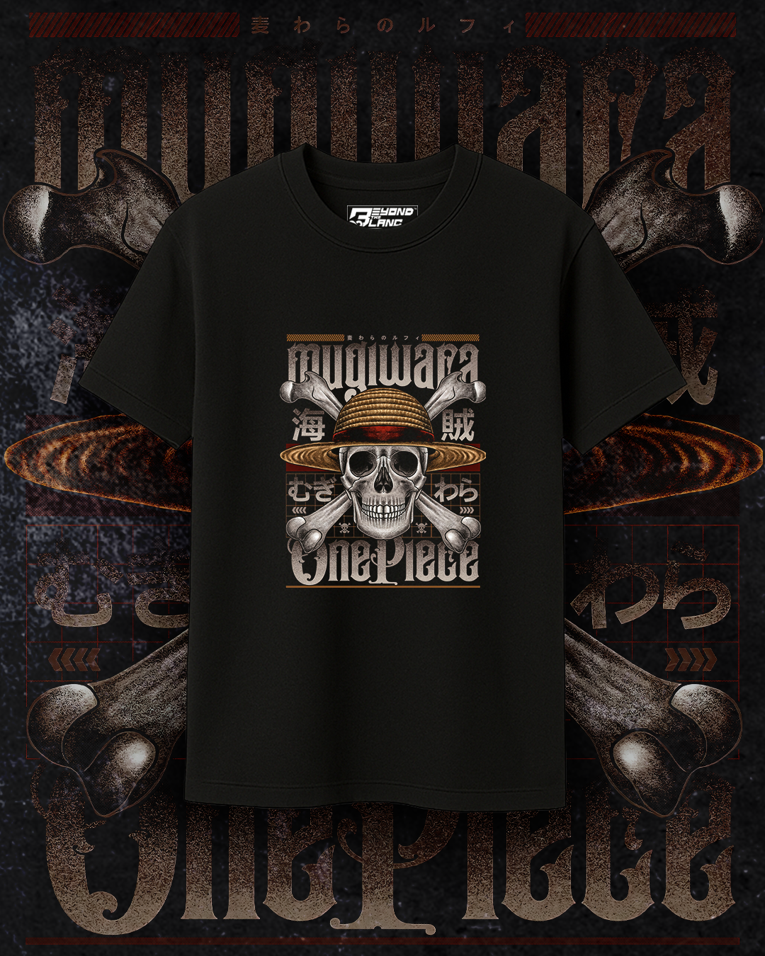 Premium Cotton French Terry Oversized T-Shirt l ONE PIECE DROP 2 l ANIME T-SHIRT