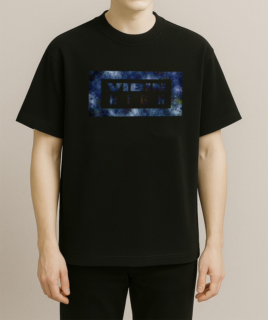 Premium Cotton French Terry Oversized T-shirt l VIBIN HIGH